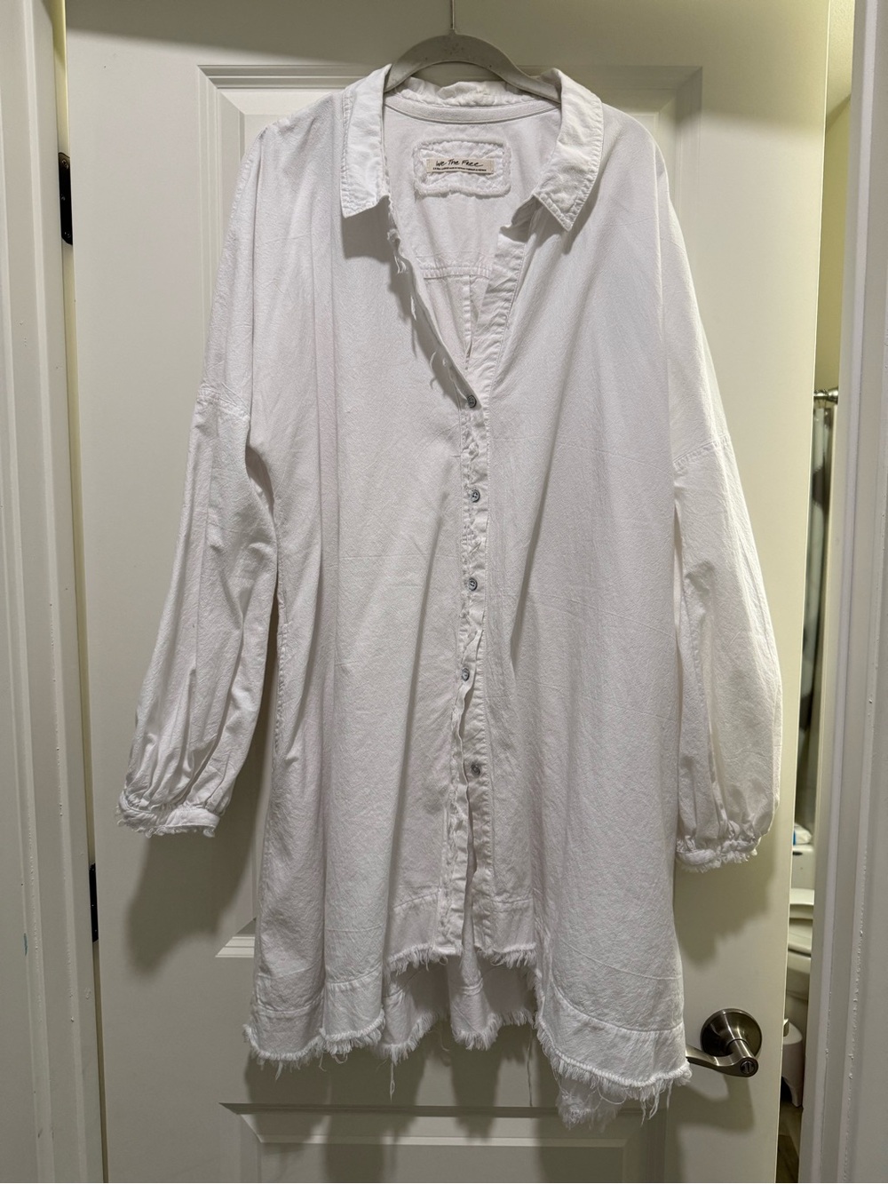 Free People We the Free "Whistler" Buttondown Tunic Dress
Ivory